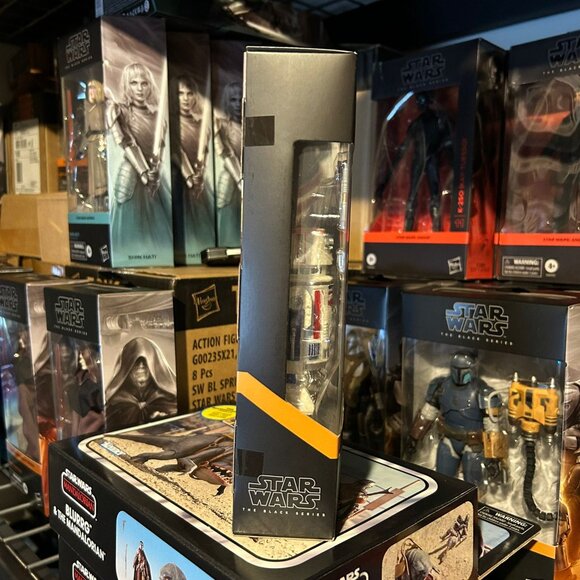 Star Wars The Black Series R5-D4 - Action Figure Da 15 Cm Ispirata A The Mandalorian, Con 6 Accessori, Collezionabile Adulti
